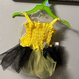 Yellow and Black Bumblebee Kids Costume